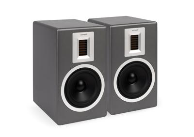 Sonoro: Orchestra boekenplank speakers - 2 stuks - Mat grijs