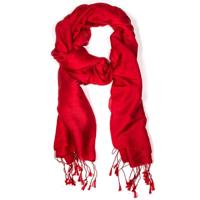 Chakra Pashmina Sjaal Rood - thumbnail