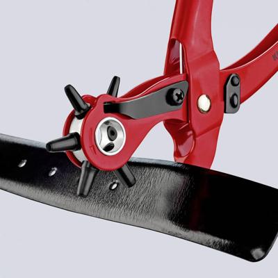 Knipex Revolverponstang | 220 mm Lengte | Rood Poedergecoat - 90 70 220 EAN