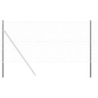 Hekpalen 12 pcs Grijs 140 cm Poedergecoat staal - thumbnail