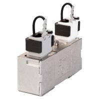 Metz Connect RJ45 Netwerk Adapter CAT 7a [1x RJ45-bus - 1x RJ45-bus] 0 m Zilver - thumbnail