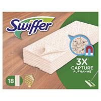 Swiffer droge vloerdoekjes houten vloeren 18 stuks - thumbnail