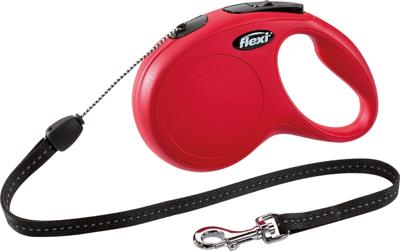 Flexi New Classic Koord S Rood 8m - thumbnail