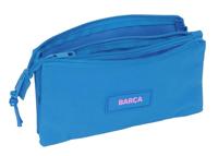 Pennenetui met 3 vakken F.C. Barcelona Blauw 22 x 12 x 3 cm - thumbnail