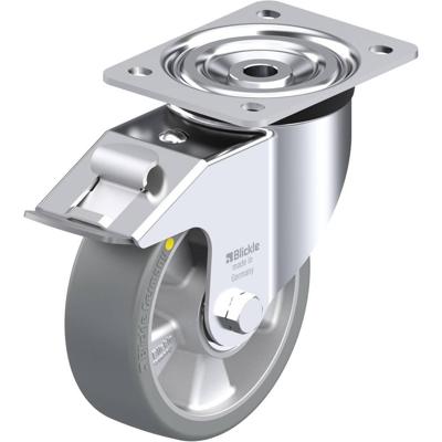 Blickle L-ALTH 150K-FI-AS Zwenkwiel met rem Wieldiameter: 150 mm Draagvermogen (max.): 400 kg 1 stuk(s)