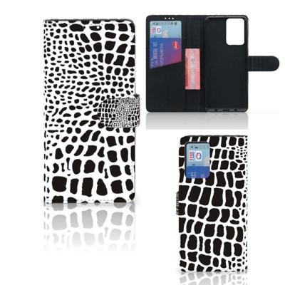 Xiaomi Redmi Note 10 Pro | Telefoonhoesje | Met pasjeshouder | Slangenprint