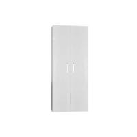 Kolomkast Sanicare Q6/Q14/Q16 2-Deurs Soft-Closing Chromen Greep 160x67x32 cm Antraciet - thumbnail