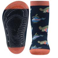 Ewers antislip sokken Stoppi softstep Vliegtuig marine-31-34 - thumbnail