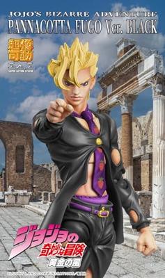 JoJo's Bizarre Adventure Part 5: Golden Wind Action Figure Chozokado (Pannacotta Fugo Ver. Black) 15 cm