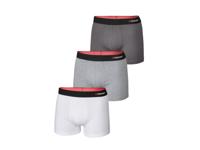 PARKSIDE Set van 3 heren boxers (Grijs/wit, L) - thumbnail