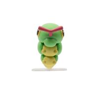 Jazwares Pokémon environment figuren set - caterpie & pikachu - thumbnail