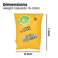 Bestway zwembandjes wondersplash s/m, 3-6 jaar - thumbnail