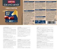 ANIMONDA GranCarno Single Protein Paardenvlees - nat hondenvoer - 400 g - thumbnail