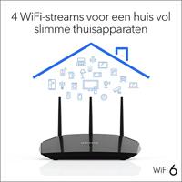 NETGEAR Nighthawk 4-Stream AX1800 WiFi 6 Router (RAX10) - thumbnail