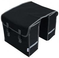 Lynx dubbele fietstas polyester 32L - thumbnail