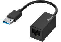 Hama Netwerk-adapter USB-stekker - LAN/Ethernet-aansluiting Gigabit-ethernet - thumbnail