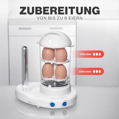 Clatronic HDM 3420 EK Hot dog steamer 350 W Wit