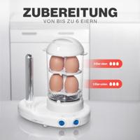 Clatronic HDM 3420 EK Hot dog steamer 350 W Wit - thumbnail