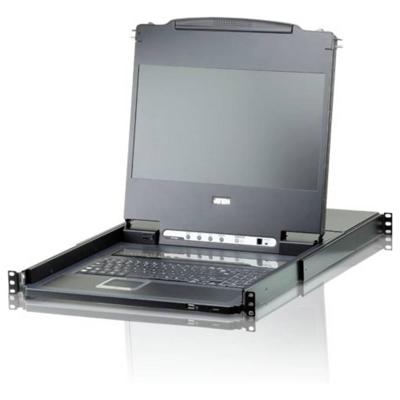 ATEN CL6708MW GB KVM-switch DVI Toetsenbord, USB 1920 x 1200 Pixel