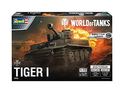 Revell 1/72 World of Tanks Tiger I (Easy-Click)