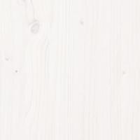 Bedframe massief hout wit 120x190 cm - thumbnail