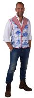 Hollandse Gilet delftsblauw - thumbnail