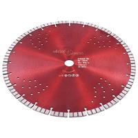 VidaXL Diamantzaagblad met turbo en gaten 350 mm staal - thumbnail
