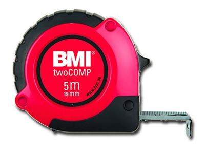 BMI Rolbandmaat | lengte 5 m | breedte 19 mm | EG II ABS automatic SB | 1 stuk - 472541021 472541021