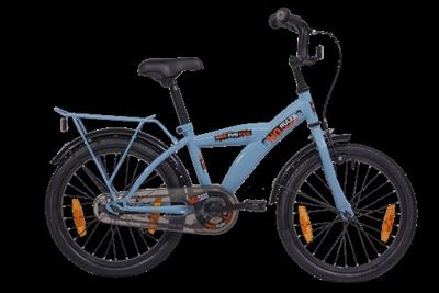 Bikefun Bike fun 18 inch jongensfiets blauw no rules no limit