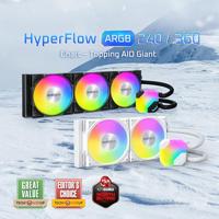 Montech Hyper Flow 360 ARGB Zwart - thumbnail