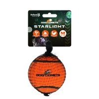 Dog Comets Tennisbal Starlight M Oranje - thumbnail