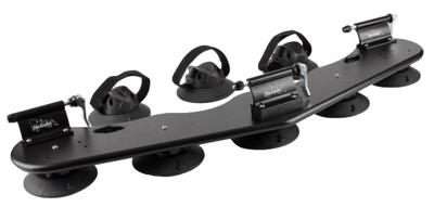 SeaSucker Bomber fietsendrager dak 3 fietsen zwart