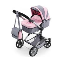 Poppenwagen Reig Pram Neo Pro Grijs 57 cm - thumbnail