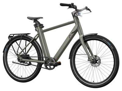 CRIVIT Urban E-bike Olive Green 2.0 X riemaandrijving