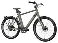 CRIVIT Urban E-bike Olive Green 2.0 X riemaandrijving - thumbnail