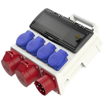 PCE 9004006 9004006 CEE-stroomverdeler 400 V 16 A PCE 9004006 9004006 CEE-stroomverdeler 400 V 16 A