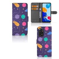 Xiaomi Redmi Note 11/11S | Wallet Case | met Pasjes | Space - thumbnail