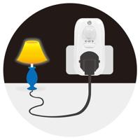 LogiLink PA0248 PIR-bewegingsmelder 100 ° Wit IP20 - thumbnail