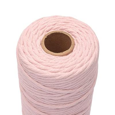 Vaessen Creative • macramé touw 3mmx100m lichtroze