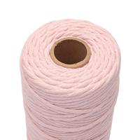 Vaessen Creative • macramé touw 3mmx100m lichtroze - thumbnail