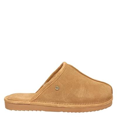 Warmbat Pantoffels Barron BRR421025 Cognac Bruin-40 maat 40