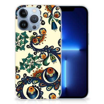 Siliconen Hoesje Apple iPhone 13 Pro Barok Flower Siliconen Hoesje Apple iPhone 13 Pro Barok Flower