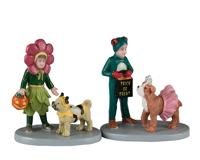 Lemax costumed companions s/2 halloween figuur Spooky Town 2024 - thumbnail