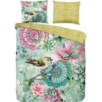 HIP Dekbedovertrek "mandala&apos;s, bloemen en vogels" - Groen - (200x200/220 cm) - Katoen Satijn - thumbnail