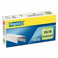 1000 Rapid 24/6 nietjes gegalvaniseerd - thumbnail