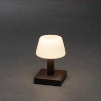 Konstsmide 7825-972 Monaco LED-accutafellamp Roest - thumbnail