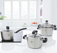 Conical Cool Glas pannenset 4-delig - thumbnail