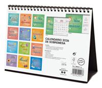 Tafelkalender Finocam Multicolour Papier 21 x 15 cm - thumbnail