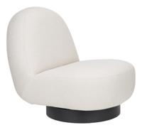 Zuiver Draaifauteuil 'Eden' kleur Latte - thumbnail