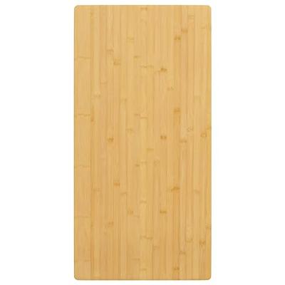 Tafelblad 50x100x2,5 cm bamboe